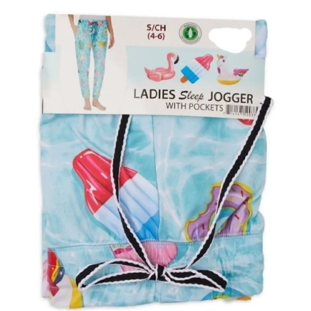 Women's sleep jogger Pajama Lounge Pants With Pockets Size XL